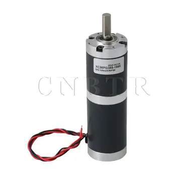 

DC Planetary Geared Motor 12V Reversible 25rpm Speed Reduction Motor