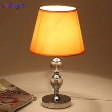 Современные европейские Романтический настольная лампа AC 90-260 В прикроватной тумбочке Спальня свет стол творческой личности для Гостиная Обеденная