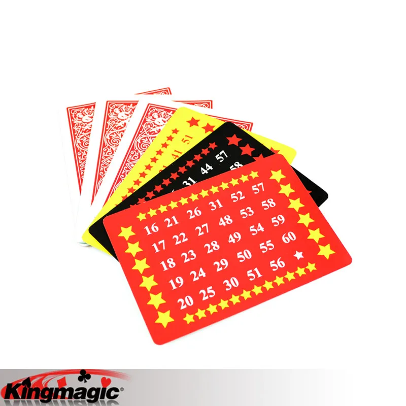 

The Calculation Card King Magic Tricks Props Toys Email Video To You