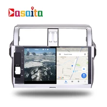 Car 2 din radio android 7.1 GPS Navi for Toyota Prado 150 2014+ autoradio navigation head unit multimedia video stereo 2Gb Ram