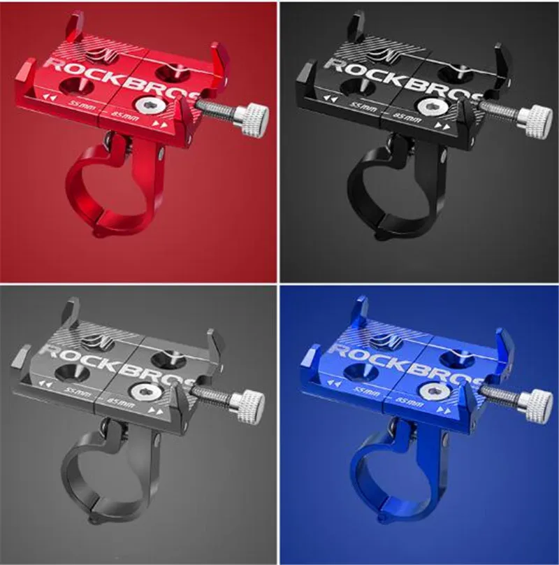 Велосипед, ROCKBROS держатель для телефона MTB дорожный велосипед велосипедный держатель для камеры Регулируемый телефонный держатель кронштейн 3,5-6,2 дюймов смартфон