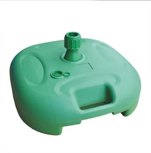 

Outdoor furniture umbrella base Plastic water injection base