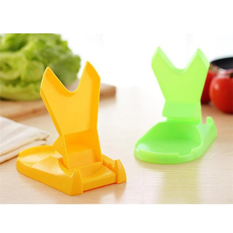 New Creative  Spoon Pot Lid Shelf Cooking Storage Kitchen Decor Tool Stand Holder Wear-resistant Durable hot Easy Use  C0301    03