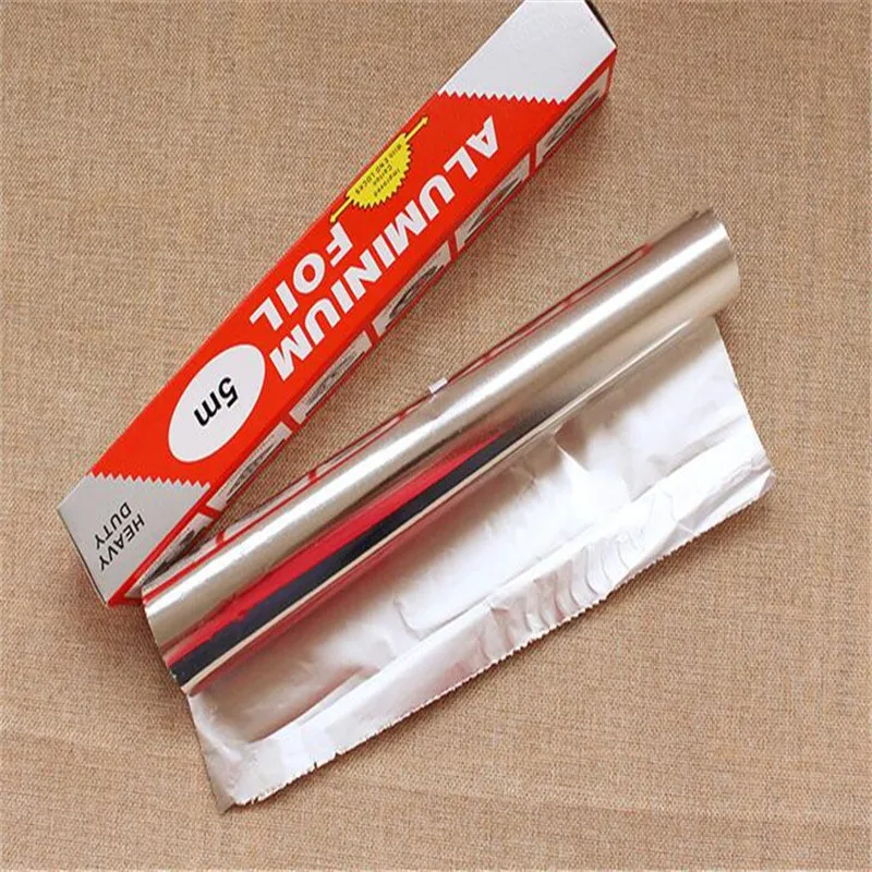 1PC/ High Quality 5M Aluminum Foil Paper Tinfoil Paper Sheet Roll