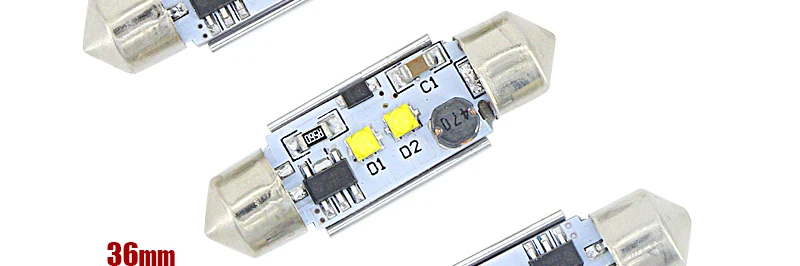 2x светодиодный CanBus C5W C10W светодиодный 36/39/41 мм Подсветка регистрационного номера Высокое качество фара с интегральными схемами, авто Интерьер Купол Лампа для чтения