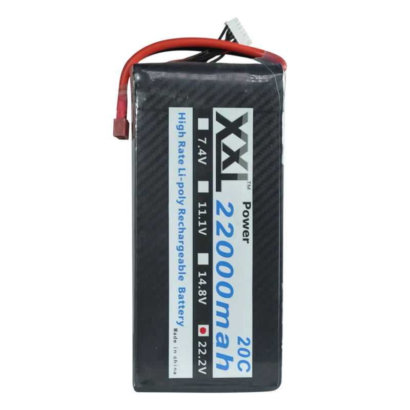 XXL Lipo Battery 22000mAh 22 2V 20C For font b Drones b font FPV Helicopter RC