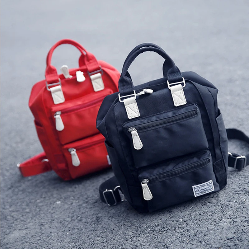 MayShow женский однотонный рюкзак Kenken многофункциональная школьная сумка для