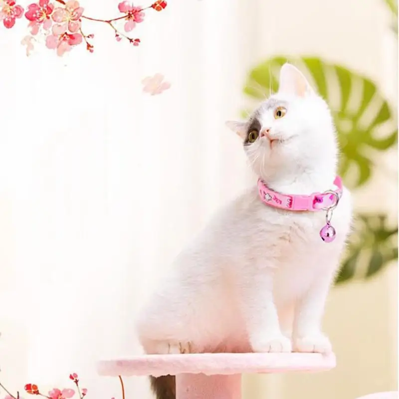 Ошейники для собак и кошек модный ошейник из полиэстера с