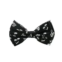 Retail now fashion music Pattern two-layer Bow tie for Men Men’s Unisex Tuxedo Dress Bowtie / Butterfly Brand New