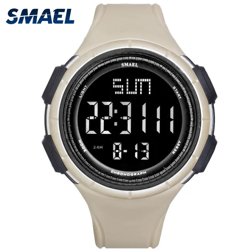 

Men Watches Digital LED SMAEL Alarm Men Clock Military Watches Army relogio masculino 1618 Digital Wristwatches Water Resistant