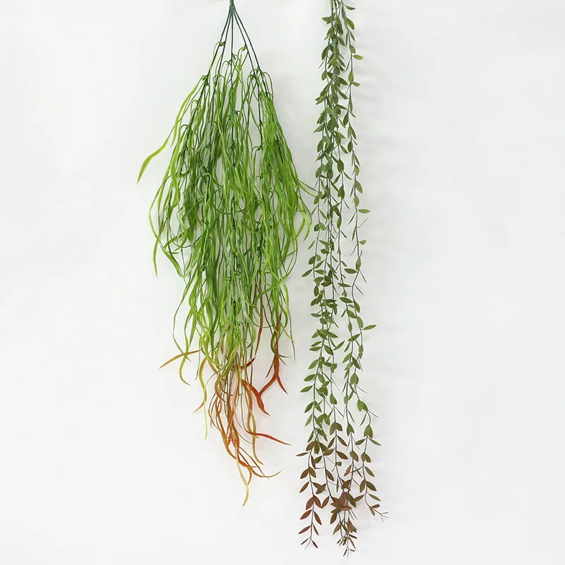 JAROWN Artificial Plants Simulation Seaweed Plants Fake Pine Needle For Wedding Home Veranda Decoration Accessories (13)