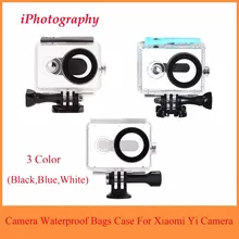 40 м водонепроницаемый корпус чехол для Xiaomi Yi Экшн-камера Дайвинг Водонепроницаемый чехол для камеры Подводный корпус камеры для Xiaomi yi