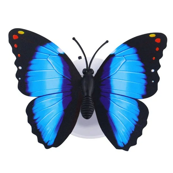 

10 x Lovely Multi-Color Changing Beautiful Butterfly LED Night Light Lamp (Color: Random)