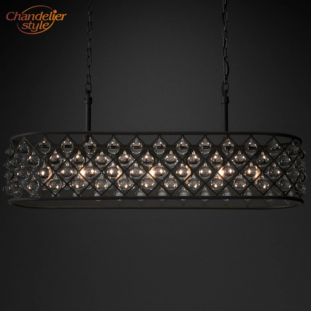 Us 361 48 51 Off Spencer Rectangular Chandelier Lighting Modern Vintage Crystal Pendant Hanging Light Fixtures Restaurant In Us 361 48 51 Off Spencer Rectangular Chandelier Lighting Modern Vintage Crystal Pendant Hanging Light Fixtures Restaurant In