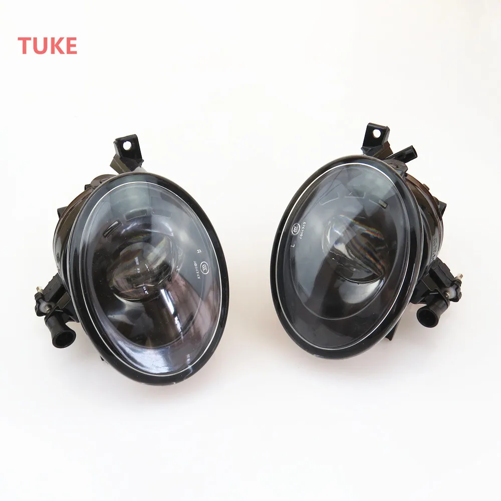 

New 1 Pair Front Left Right Bumper Convex Lens Fog Lights Lamp For VW Golf Jetta Touran Tiguan EOS Caddy 5KD 941 699 5KD 941 700