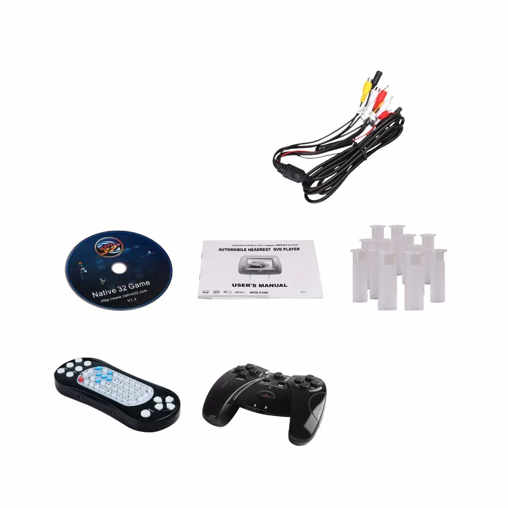 2x" бежевый подголовник автомобиля монитор с функцией DVD и USB SD FM передатчик ИК передатчик и 2 ИК наушники(черный и серый опционально