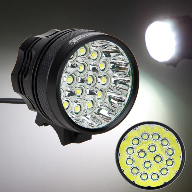 60000 Lm 16x T6 LED 3 Modes Bicycle Lamp Bike Light Headlight Cycling Torch
