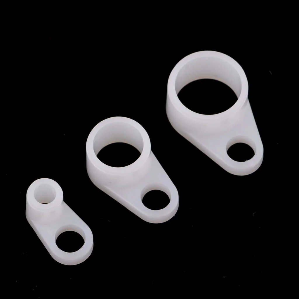 MagiDeal 9 pcs New Replacement Fishing Rod Guides ABS Plastic Eye Ring DIY Accessories for Rod Building Repair Fishing Tools