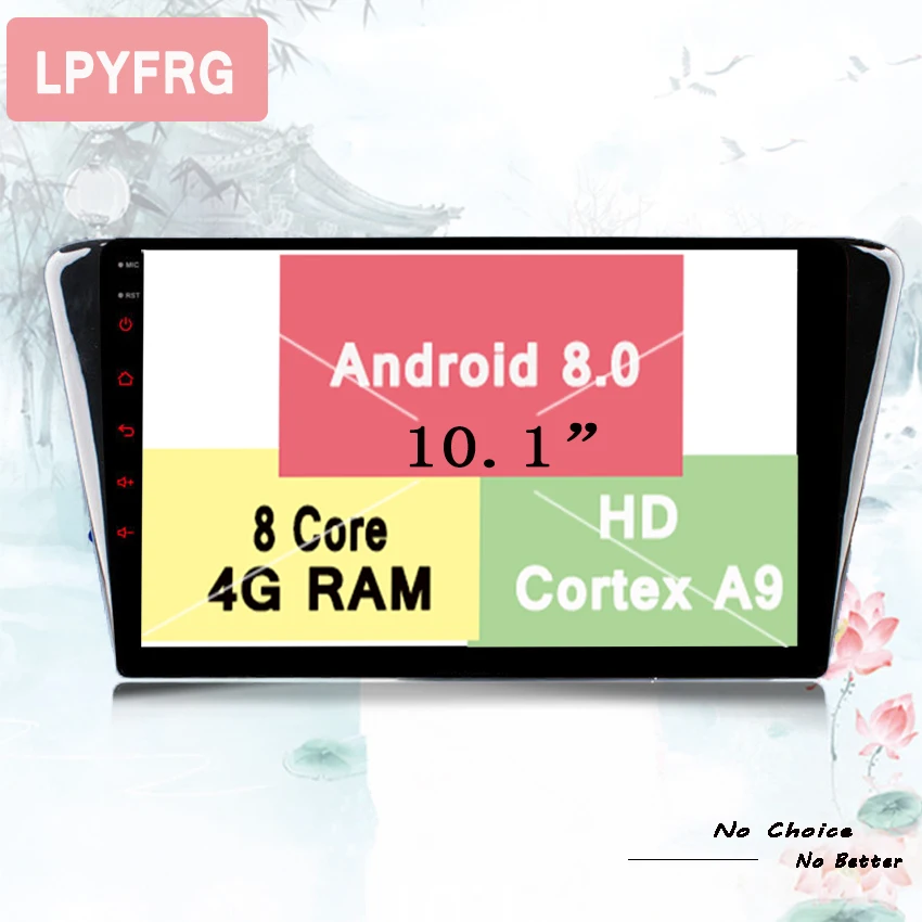 Discount Android 9.0 4GB RAM Special Car DVD Stereo Navigation for Peugeot 408 2014-2018 with GPS RDS 3/4G WIFI Head Unit Stereo Audio 5