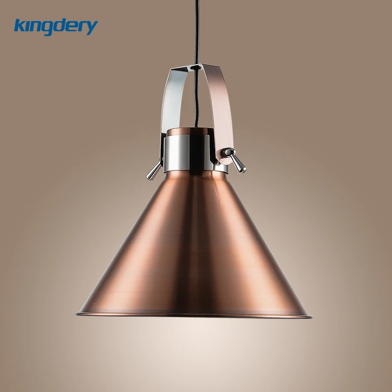 

Modern Vintage copper iron gold Pendant Lights CafeRoom/Bar Lamp Single Glass Pendant Lamps Decoration Indoor Lighting E27