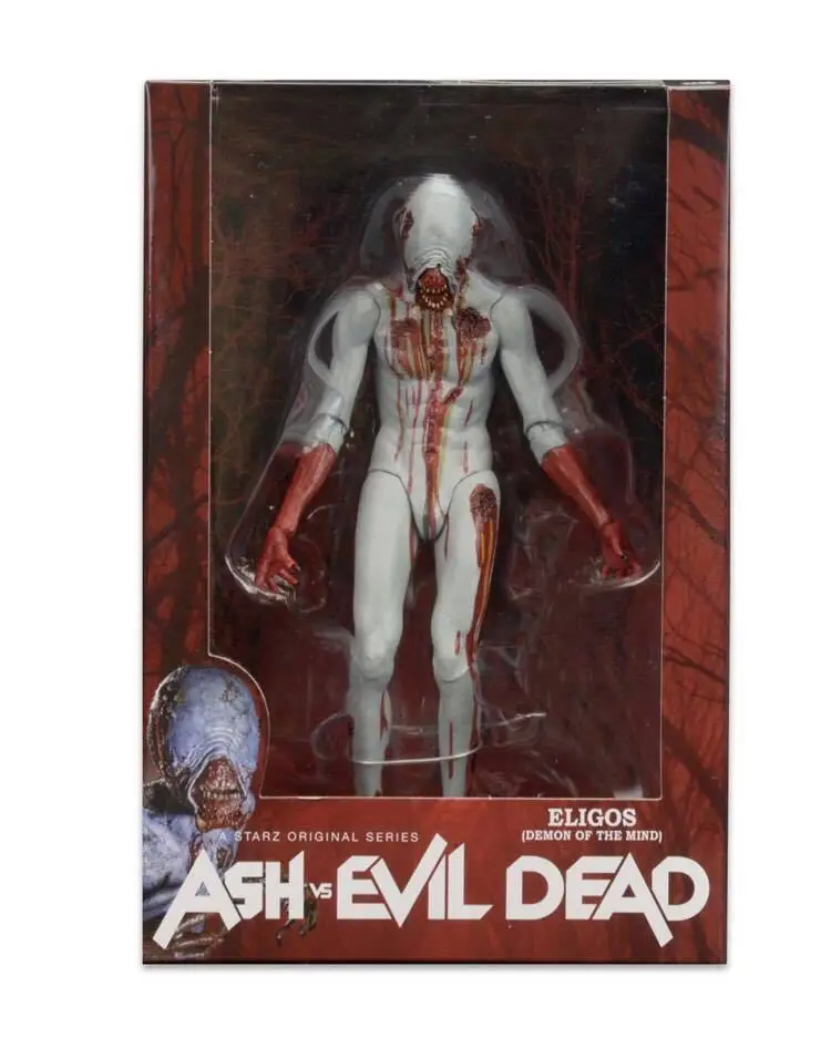 NECA Ash vs evil dead персонаж пепел Вильямс и элиго 16 см BJD Суставы подвижные ПВХ Фигурки игрушки - Цвет: with retail box