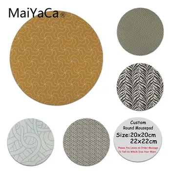 

MaiYaCa Simple Line Texture High Speed New Lockedge Mousepad Size for 22x22x0.2cm Colorful Mouse Pad