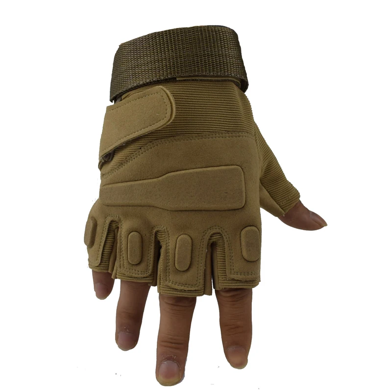 Мужские защитные тактические перчатки на полный палец/без пальцев, военные армейские военные перчатки для верховой езды, пеших прогулок, фитнеса