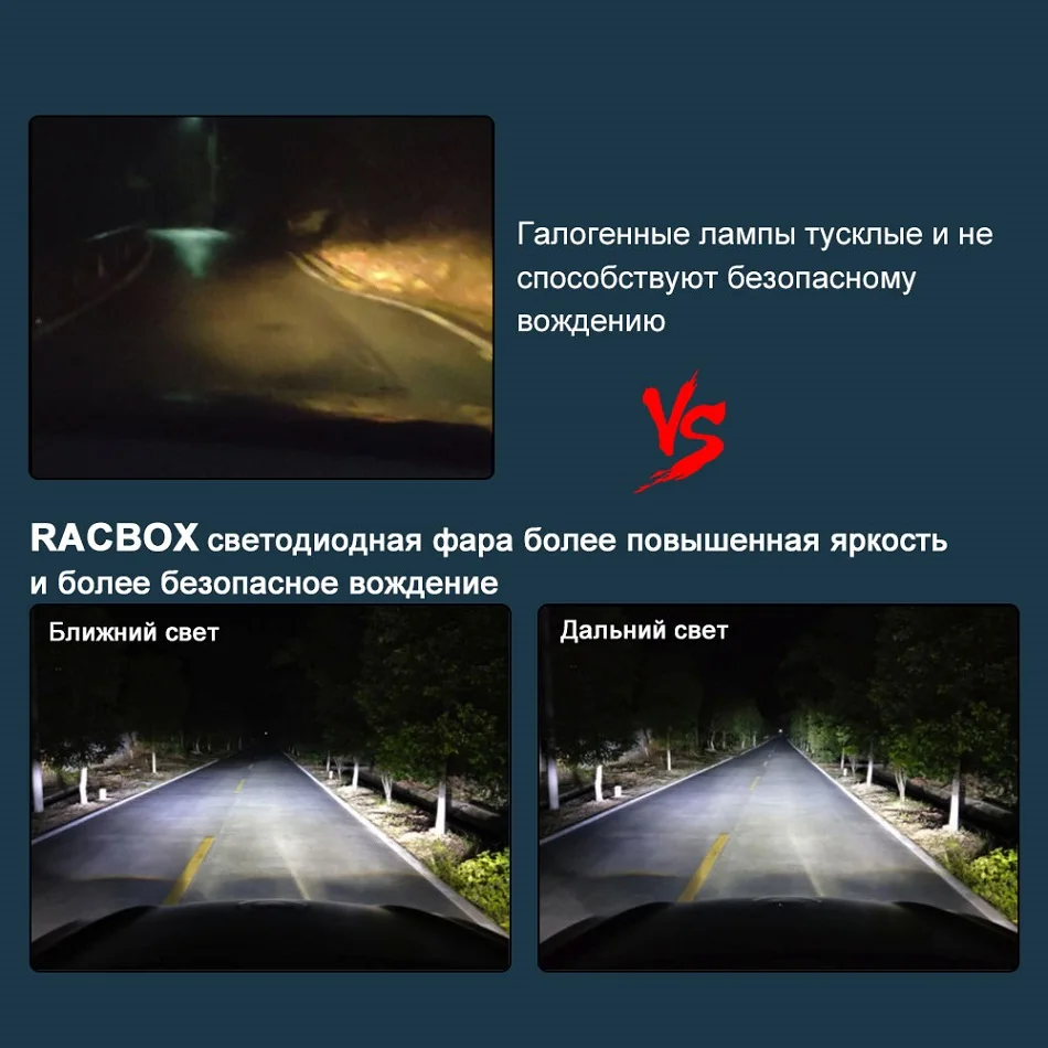 Cree Led mini headlight bulb (8)