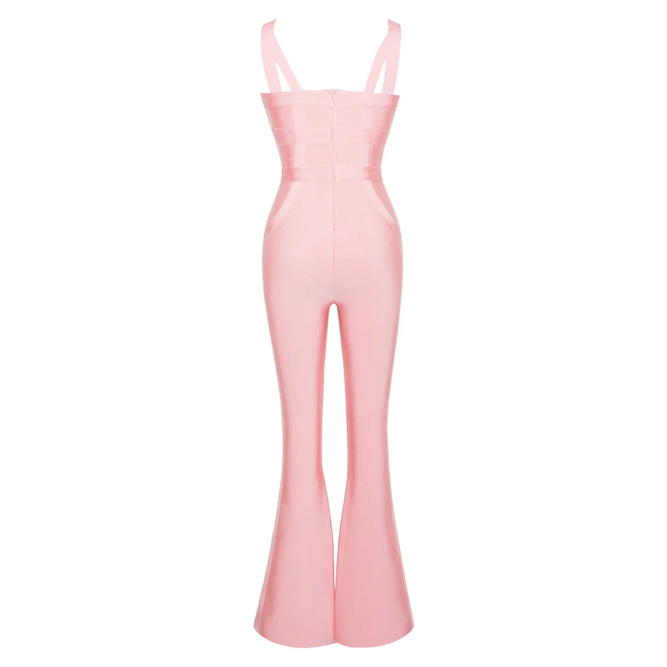 Bandage Froid Épaule Maxi De V Salopette bas Cou Gaine Courroie Cloche Spécial xqz6Xgx