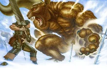 Wohnzimmer home wanddekoration sill stoff große poster fantastische kunstwerk Berserker Eingeweide Zodd