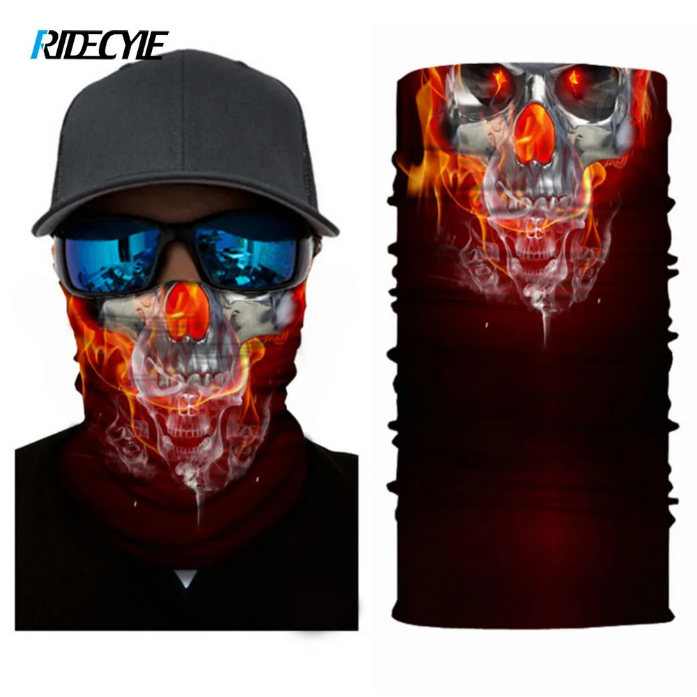 

Cycling Face Mask Bicycle Accessories Digital Print Multi-functional Headband Quick-Drying Moisture Absorbent Bike Part