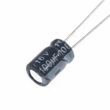 

40pcs ARTHYLY Electrolytic Capacitor 16V100UF 16V 100UF Volume 5*11 R187