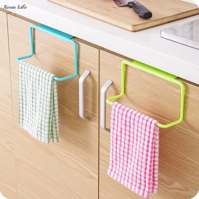 Best Offers 2017 New Arrival Towel Rack Hanging Holder Organizer Bathroom Kitchen Cabinet Cupboard Hanger