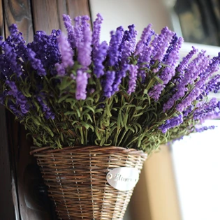 

Roll roll lavender handmade flower flowers artificial flower 9