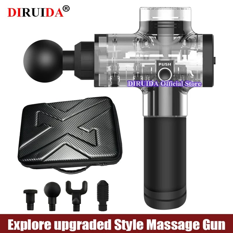 

Original Tissue Massage Gun Muscle Massager Therapy Muscle Pain Management after Training Exercising Body Relaxation Pain Relief