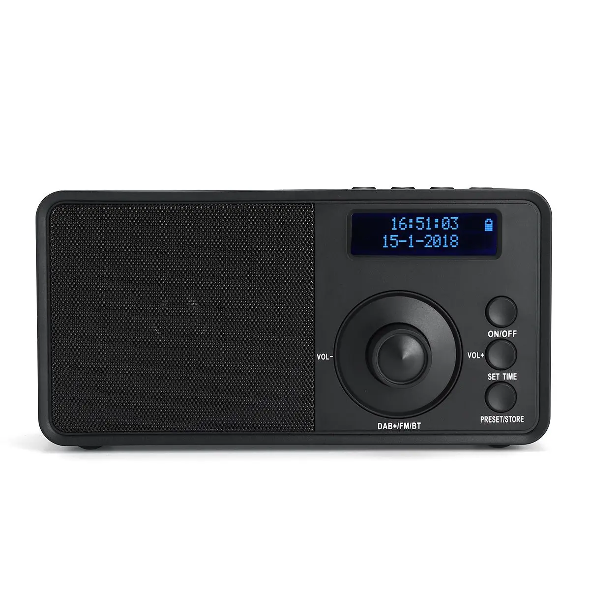 Портативный цифровой дисплей DAB+ FM радио плеер приемник Ручной bluetooth мини радио Поддержка Будильник музыкальный плеер динамик