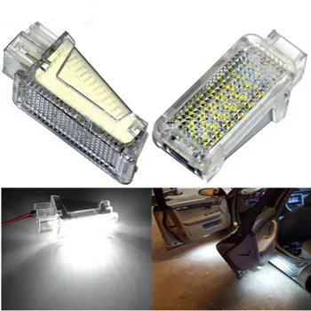 

2pcs LED Courtesy Glove Box Under Door Foot Light For VW Passat Jetta MK5 GTI CC Touareg Tiguan Eos Passat SKODA SUPERB 2016