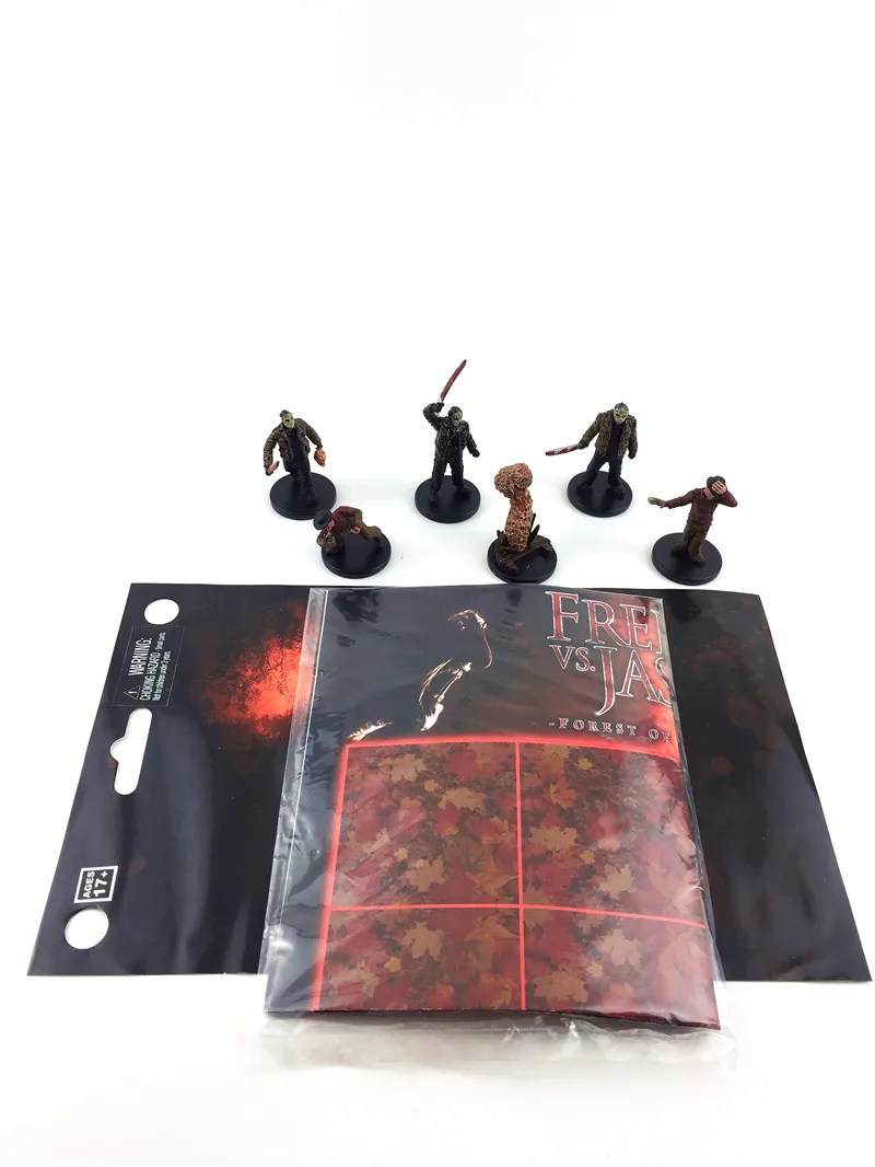 NECA Movie FREDDY VS JASON FOREST OF FEAR GAME Tabletop WarChess 1.5'' Action Figure Model Toy For Gift/Kids NECA Movie FREDDY VS JASON FOREST OF FEAR GAME Tabletop WarChess 1.5'' Action Figure Model Toy For Gift/Kids