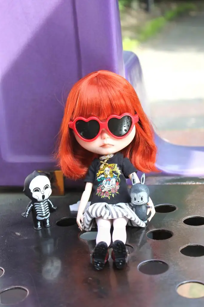 JSB01 Мода BJD Кукла Одежда для Blyth кукольные костюмы наряд короткая юбка рукав футболка одежда куклы аксессуары для кукол