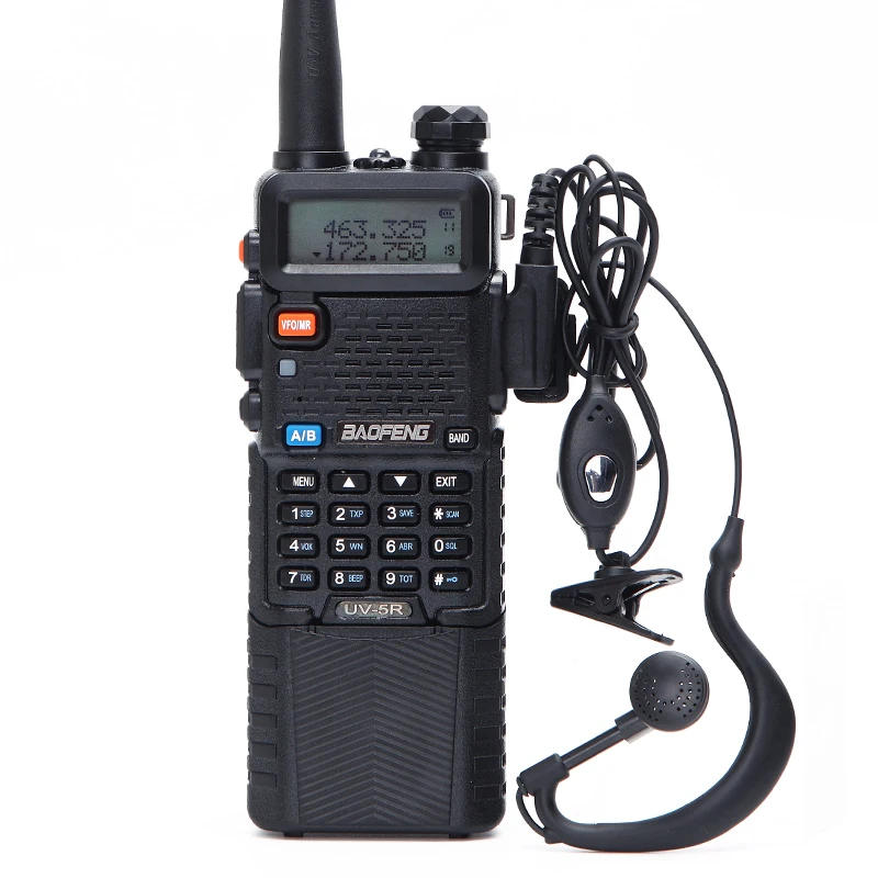 Baofeng UV-5R 3800 рация 5 Вт Двухдиапазонная UHF 400-520 МГц VHF 136-174 МГц двухстороннее радио UV 5R UV-5R UV5R портативное CB радио