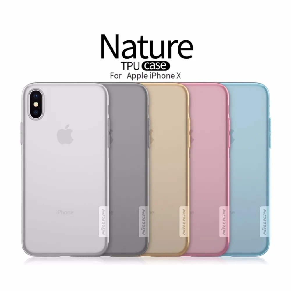 

Original NILLKIN Ultra Thin Transparent Nature TPU Case For iPhone 5 / 5s / se Clear TPU Hard Soft Back case With Retail Package