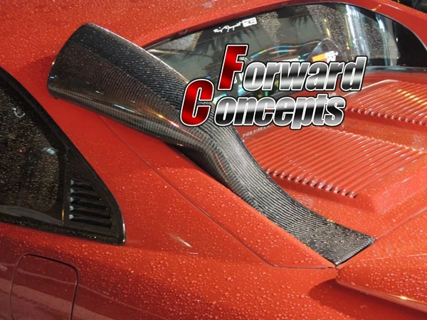 

FOR Carbon Fiber 91-96 MR-2 SW20 JDM AIR INTAKE ENGINE HOOD SCOOP SYSTEM