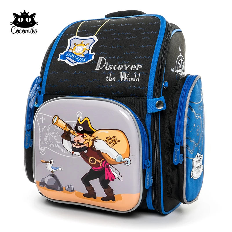 

Cocomilo Brand New Style Kids 3D Cartoon Backpacks Children Girls School Bags Boys Orthopedic Schoolbag Backpack Mochila Escolar