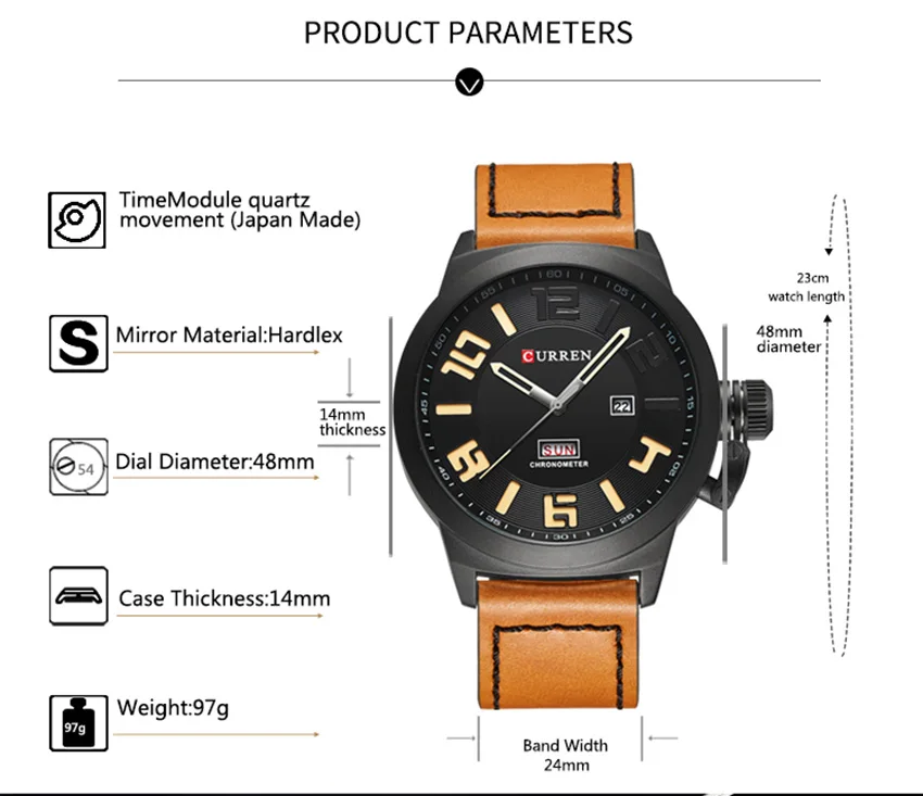 CURREN Роскошные повседневные мужские часы, аналоговые военные спортивные часы, кварцевые мужские наручные часы, мужские часы, 8270