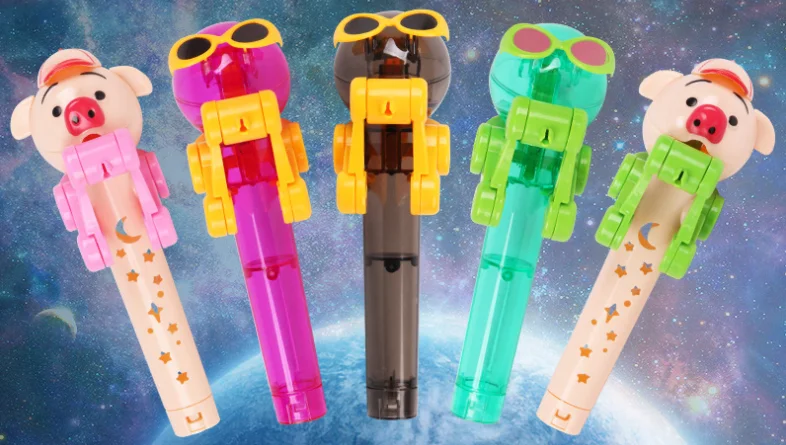 Популярные пылезащитные конфеты в стиле Танг-Сенг Монк леденец Конфеты робот игрушка инопланетянин леденец человек леденец держатель
