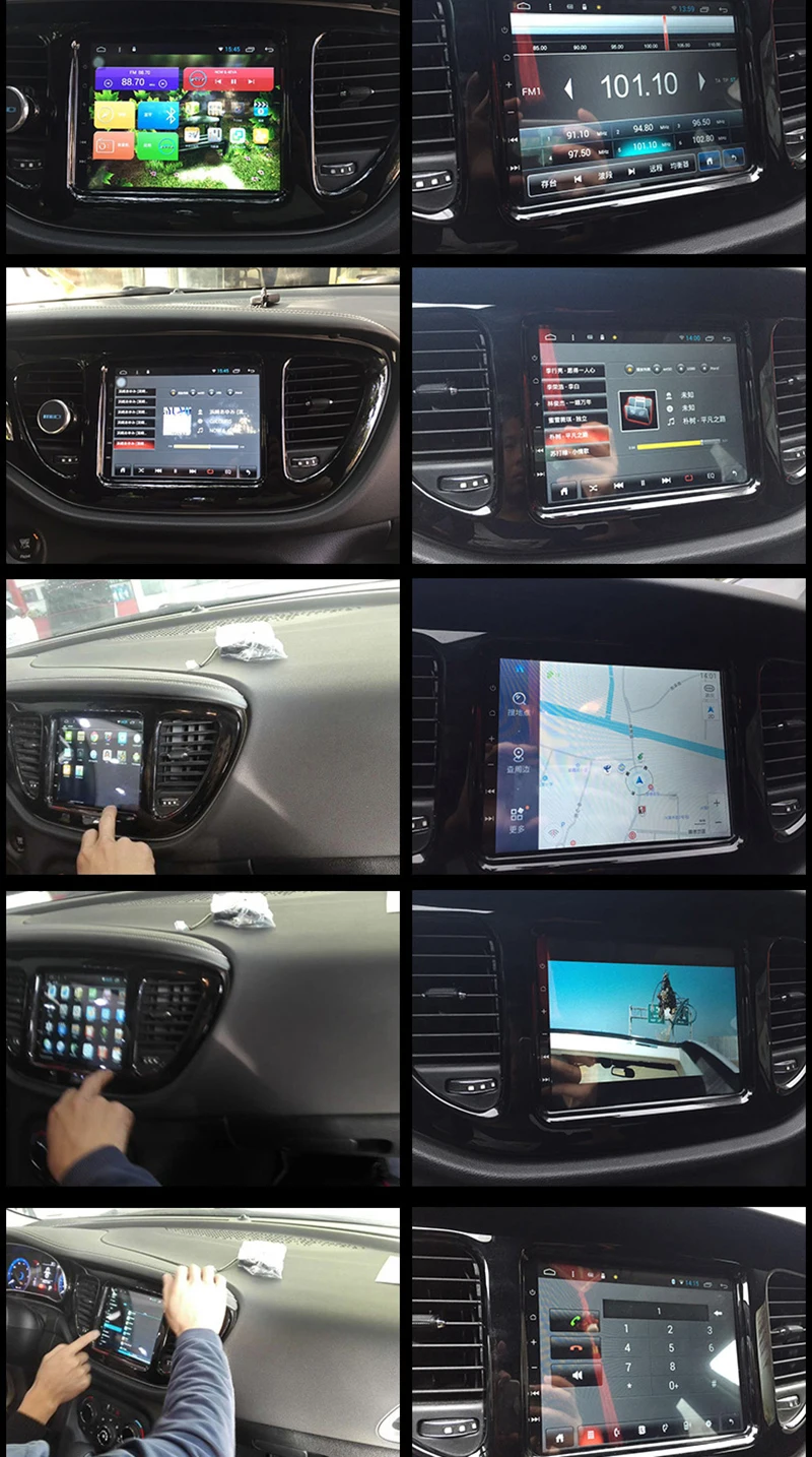 LiisLee Car Multimedia GPS HiFi Audio Radio Stereo For Dodge Dart PF 2012~2016 Original Style Navigation NAVI (5)