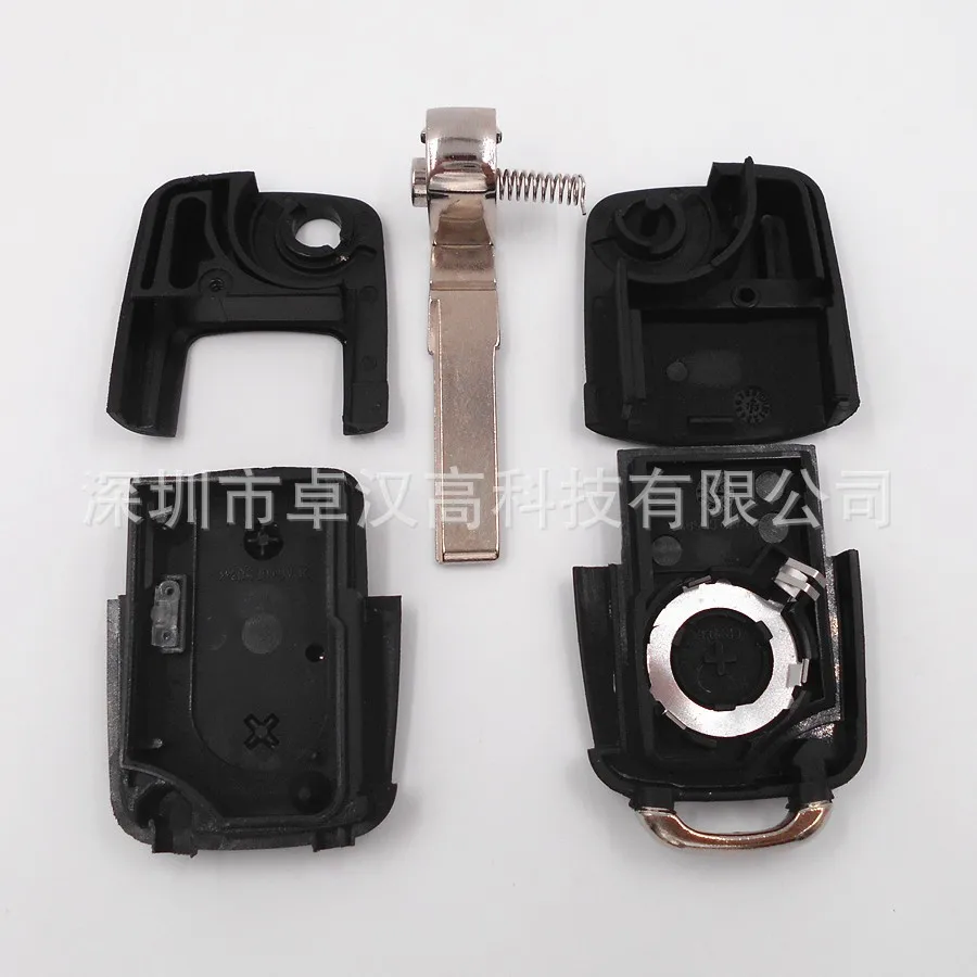 For Volkswagen VW Bora Classic Edition Instead of Original Factory Auto Car Key High Quality KEVW 2 Buttons Change Car Key Shell