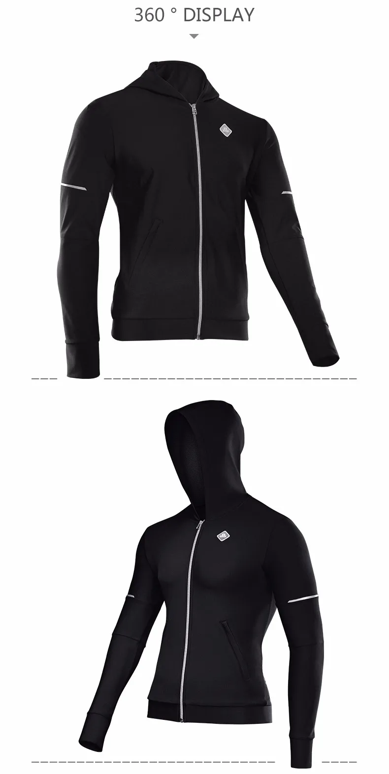 SOBIKE, ветрозащитная куртка для бега, Осень-зима, теплый флис, спортивный свитер с длинным рукавом, теплый, нейтральный, для велоспорта, трикотажные изделия для походов, спорта