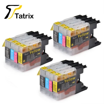 

12pcs Compatible Ink Cartridge For LC12 LC40 LC71 LC73 LC75 LC400 LC1220 LC1240 For Brother Printer MFC-J6910CDW J6710CDW J840N