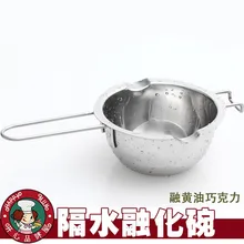 304 нержавеющая сталь Материал шоколад водостойкий горшок масло Чаша с подогревом